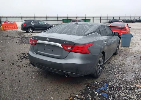 2017 Nissan Maxima 3.5 Platinum из США, поврежденный, VIN 1N4AA6AP4HC382646